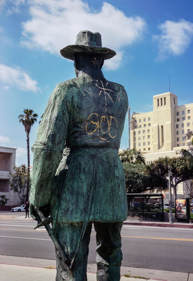 © David Johnson - Los Angeles, MacArthur Park (God)202316.5 x 24 InchesArchival Pigment Print Edition of 4 with one Artist Proof