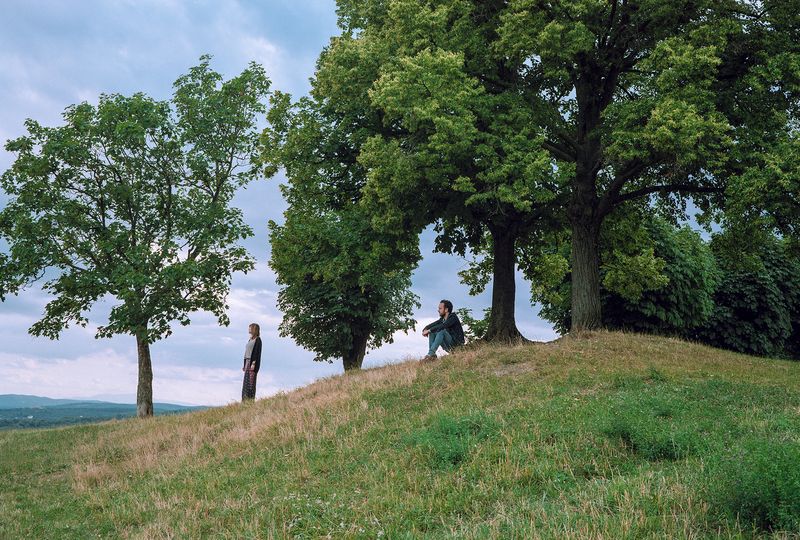 © David Johnson - Vienna, Sara and Ian in Schwarzenbergpark 2019 24 x 24.5 InchesArchival Pigment Print Edition of 4 with one Artist Proof