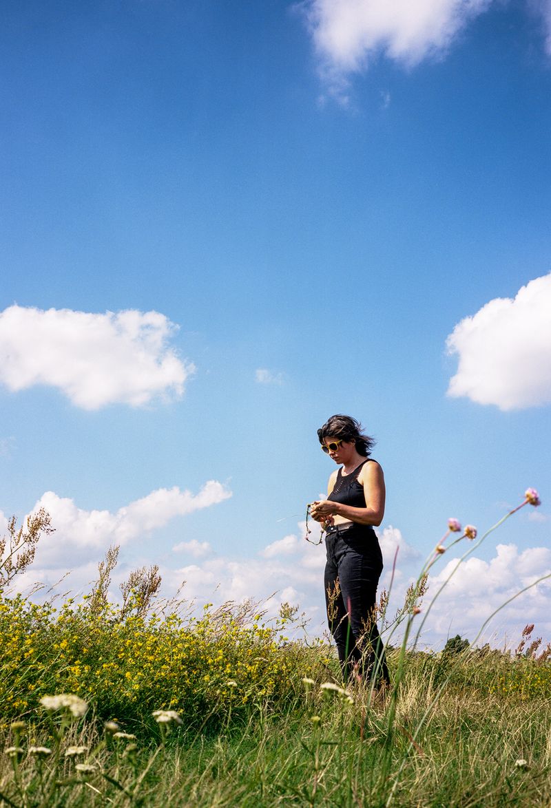 © David Johnson - Berlin, Lauren in Tempelhofer Feld 201716.5 x 24 InchesArchival Pigment Print Edition of 4 with one Artist Proof