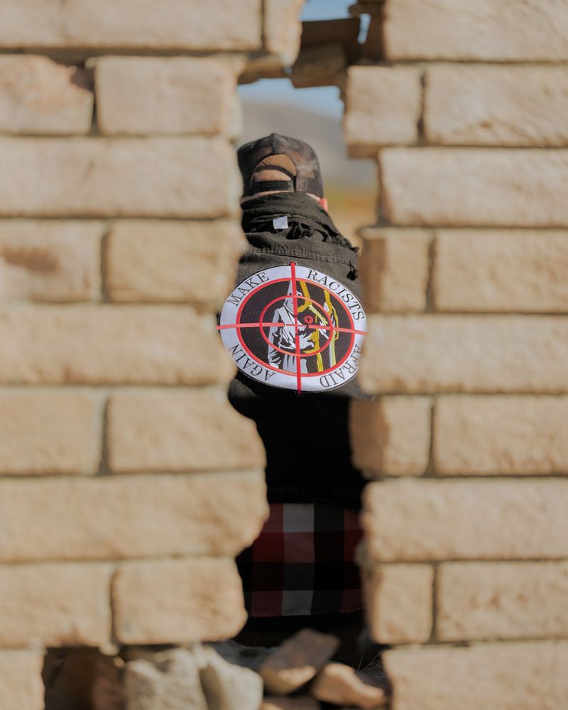 © Jordan Conway - An anonymous antifascist who prefers their location and identity to be concealed.