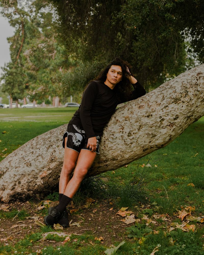 © Jordan Conway - An outspoken musician, trans antifascist and anarchist named Precious.