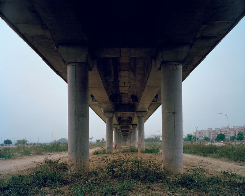 © Bharat Sikka - Metro Bridge, Dwarka 2006