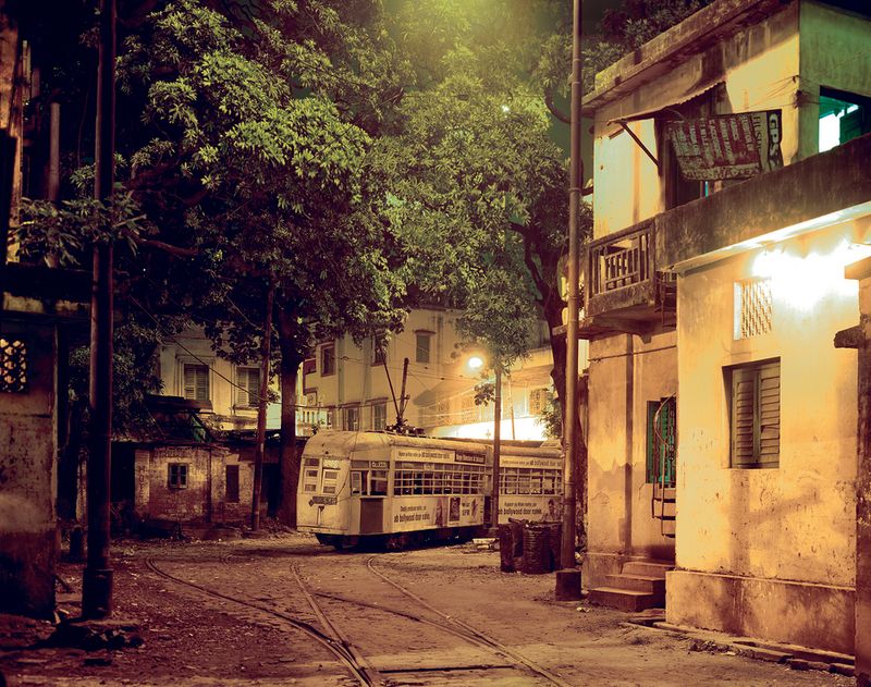 © Bharat Sikka - Tram Station, Kolkata (Calcutta) 2006