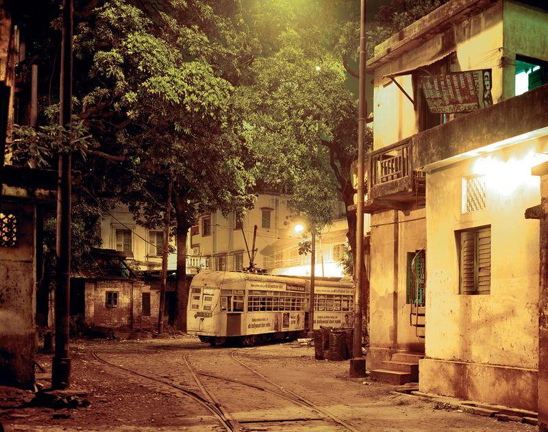 © Bharat Sikka - Tram Station, Kolkata (Calcutta) 2006