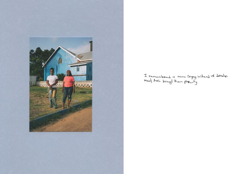 © Berta Vicente - I remembered a man saying that, instead of development, AML brought them poverty.