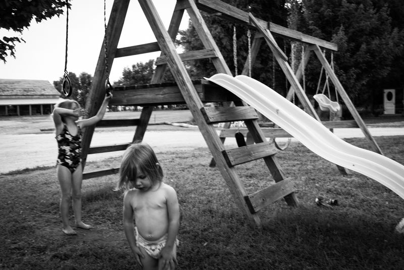 © Richard Sharum - Welch Farm Sisters. Macksville, Kansas. 06.16.2021