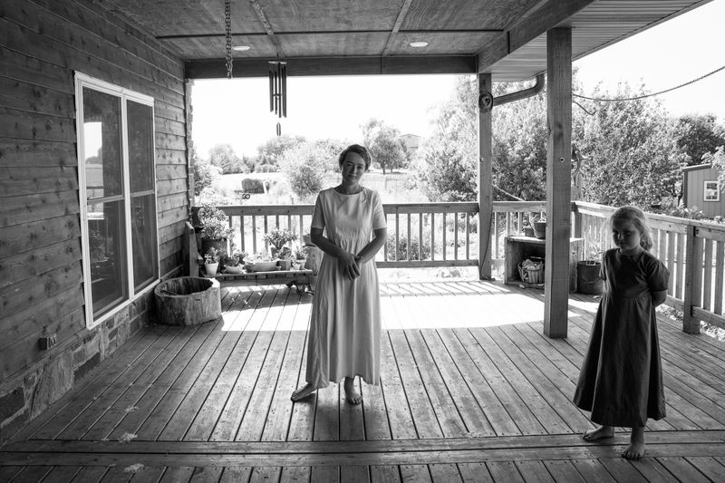 © Richard Sharum - Mennonite Sisters at their Farm. Partridge, Kansas. 06.20.2021
