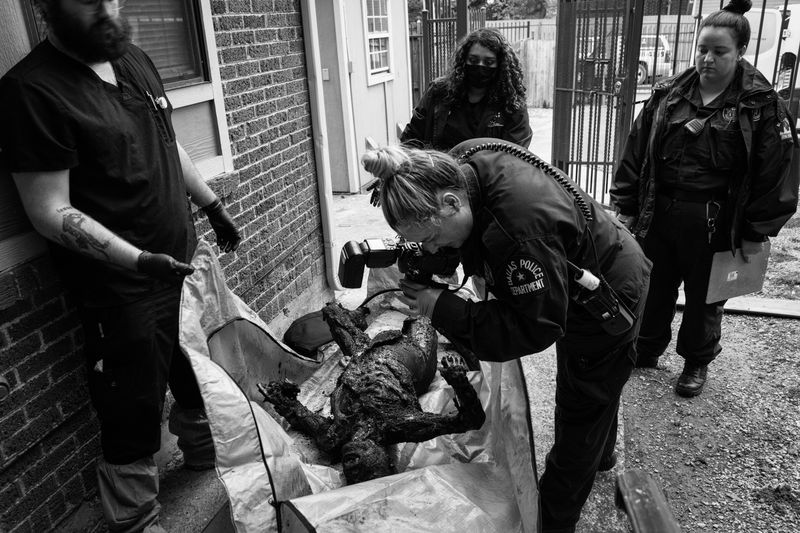 © Richard Sharum - Image from the American Homicide photography project