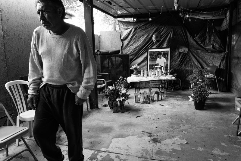 © Richard Sharum - Image from the American Homicide photography project