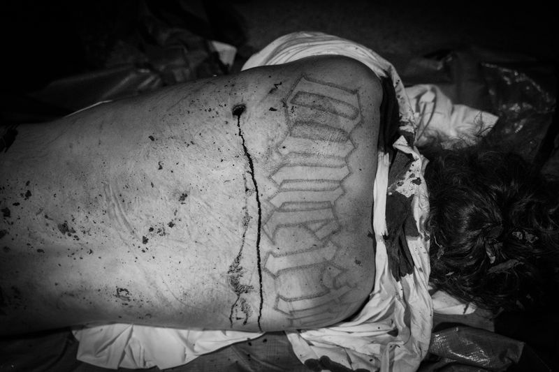 © Richard Sharum - Image from the American Homicide photography project