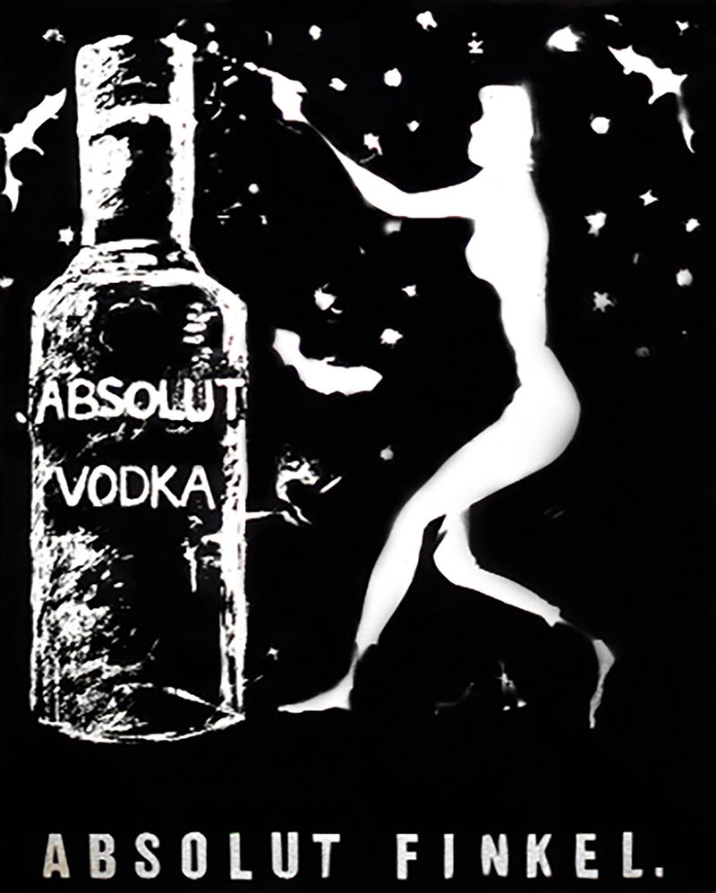 © Karen Amy Finkel Fishof - Absolut Finkel - photogram - 64"x80"