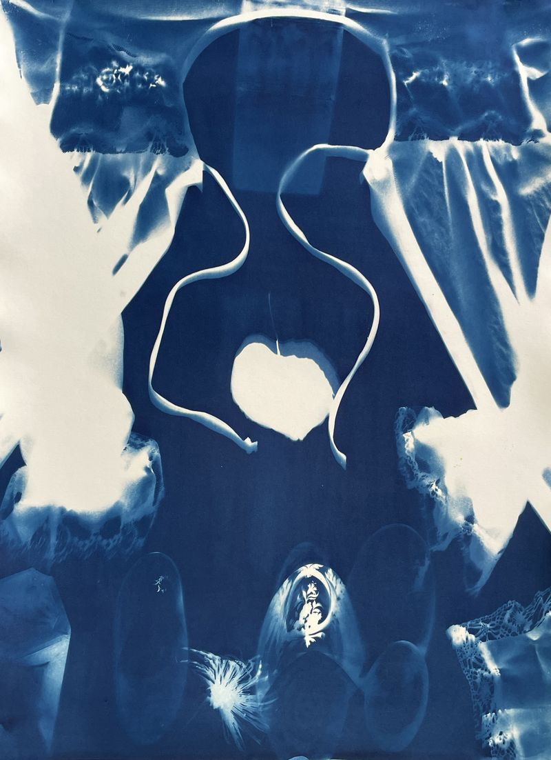 © Heather McDonough - Image from the Surface Tension (In Blue & White) photography project