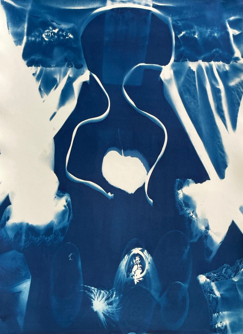 © Heather McDonough - Image from the Surface Tension (In Blue & White) photography project