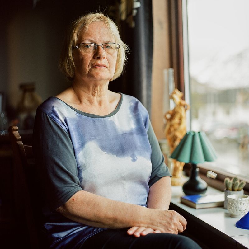 © Silvia Varela - Portrait of Poulina at home in Klaksvik, capital of the northern islands and the second largest town in the Faroes.