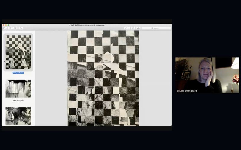 Screenshot from an Online Group Session, CURAE 2025/26