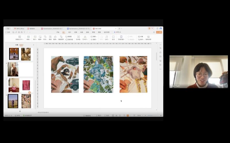 Screenshot from an Online Group Session, MEDIAE 2025/26