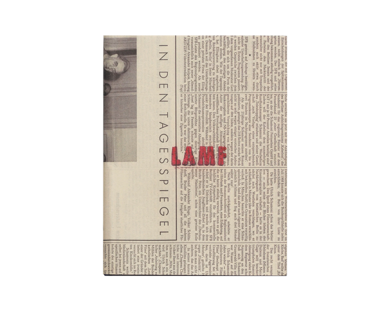 © LAMF: Three Days in Berlin, 1987 by John Gossage, published by Magic Hour Press