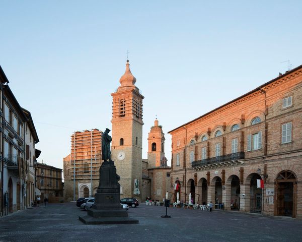 © Flavia Rossi - Gentili square, San Ginesio. 2018