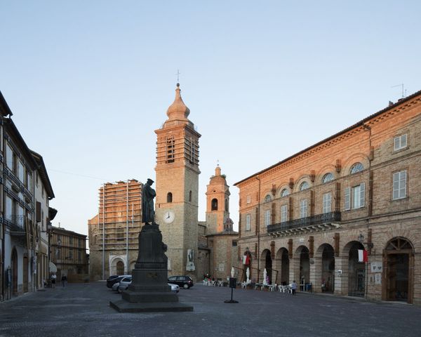 © Flavia Rossi - Gentili square, San Ginesio. 2018