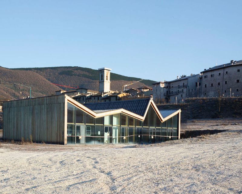 © Flavia Rossi - Multifunctional complex, Norcia. 2020