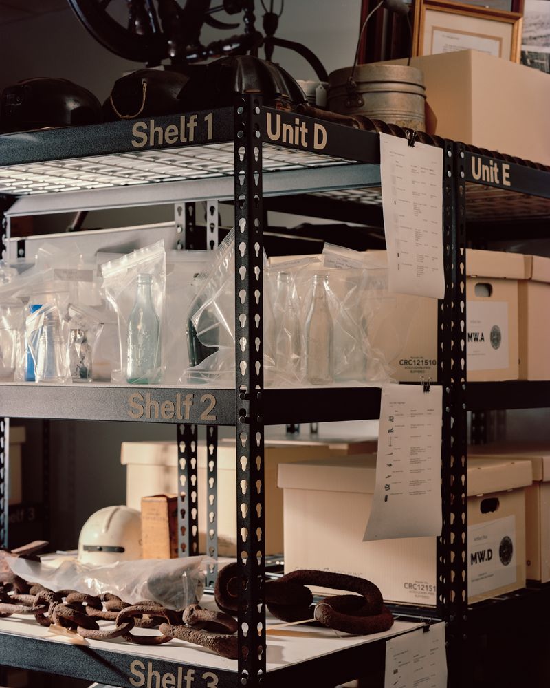 © Ian Byers-Gamber - West Virginia Mine Wars Museum, Archive Room, 2024