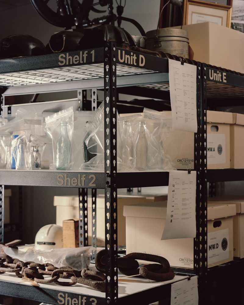 © Ian Byers-Gamber - West Virginia Mine Wars Museum, Archive Room, 2024