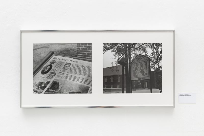 © Ian Byers-Gamber - The Battle of Matewan / The Matewan Massacre, 2024Silver gelatin prints, Nielsen Profile 93 Silver frame