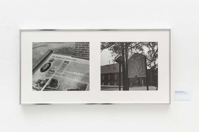 © Ian Byers-Gamber - The Battle of Matewan / The Matewan Massacre, 2024Silver gelatin prints, Nielsen Profile 93 Silver frame