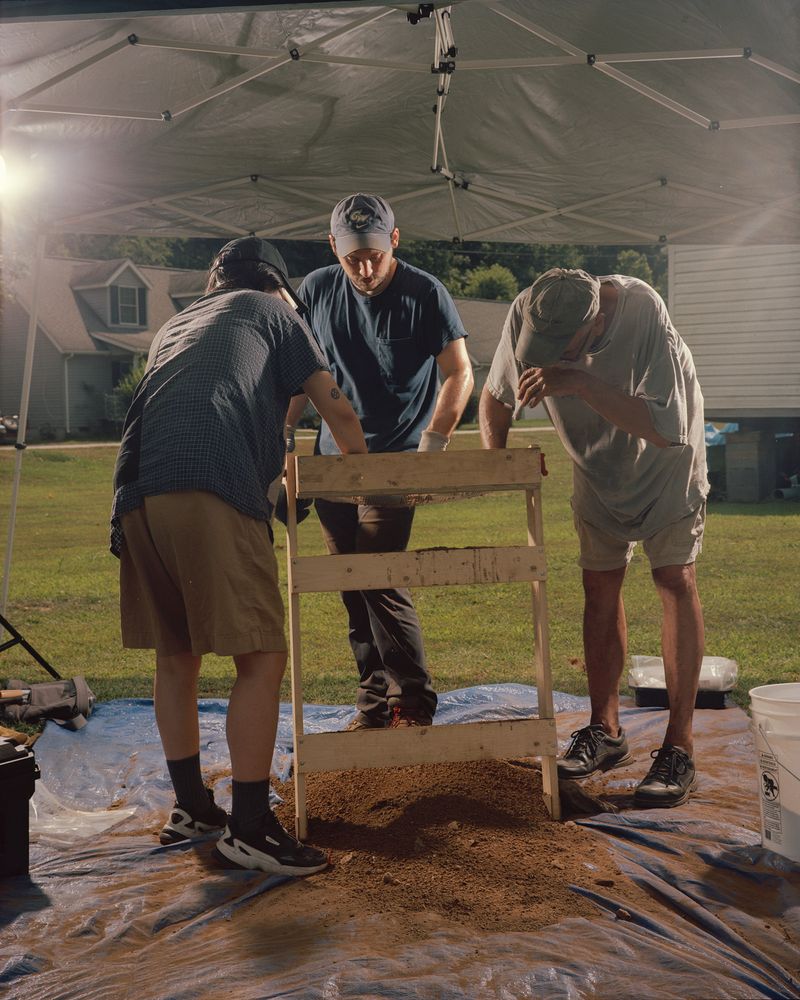 © Ian Byers-Gamber - Archaeology, Holly Grove, 2024