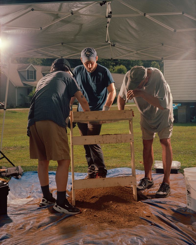 © Ian Byers-Gamber - Archaeology, Holly Grove, 2024