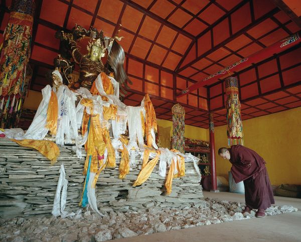 © Hao Wu - Image from the Gesar - From heroic land to tibetan odyssey of modernization photography project