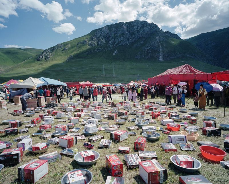 © Hao Wu - Image from the Gesar - From heroic land to tibetan odyssey of modernization photography project