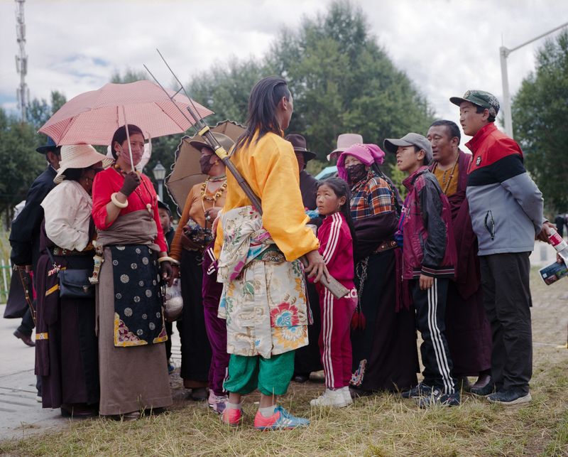 © Hao Wu - Image from the Gesar - From heroic land to tibetan odyssey of modernization photography project