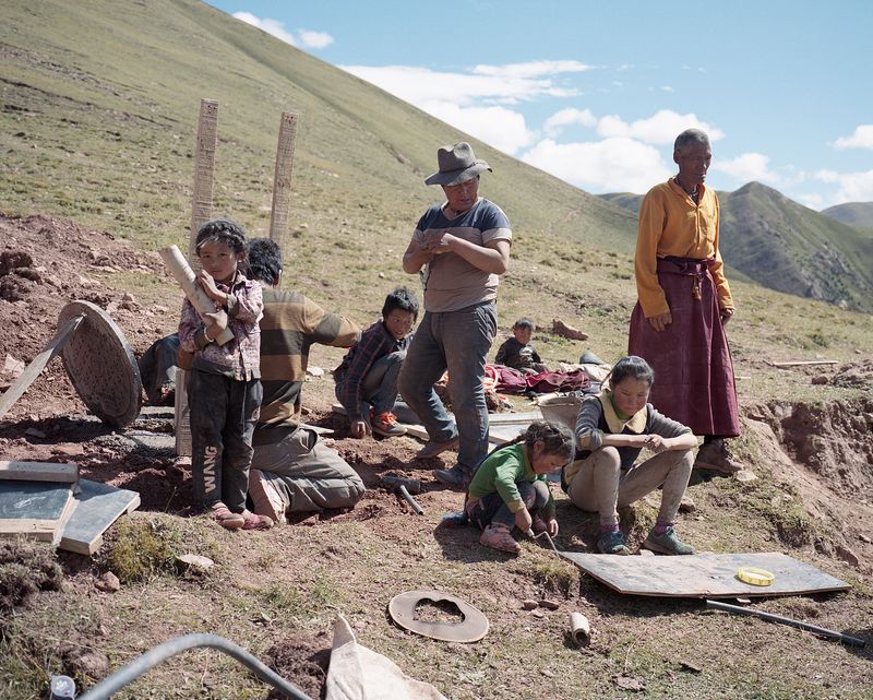 © Hao Wu - Image from the Gesar - From heroic land to tibetan odyssey of modernization photography project