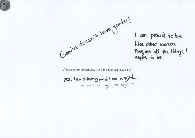 © Jana Kießer - Image from the Now laugh! – a participatory installation on sexism photography project