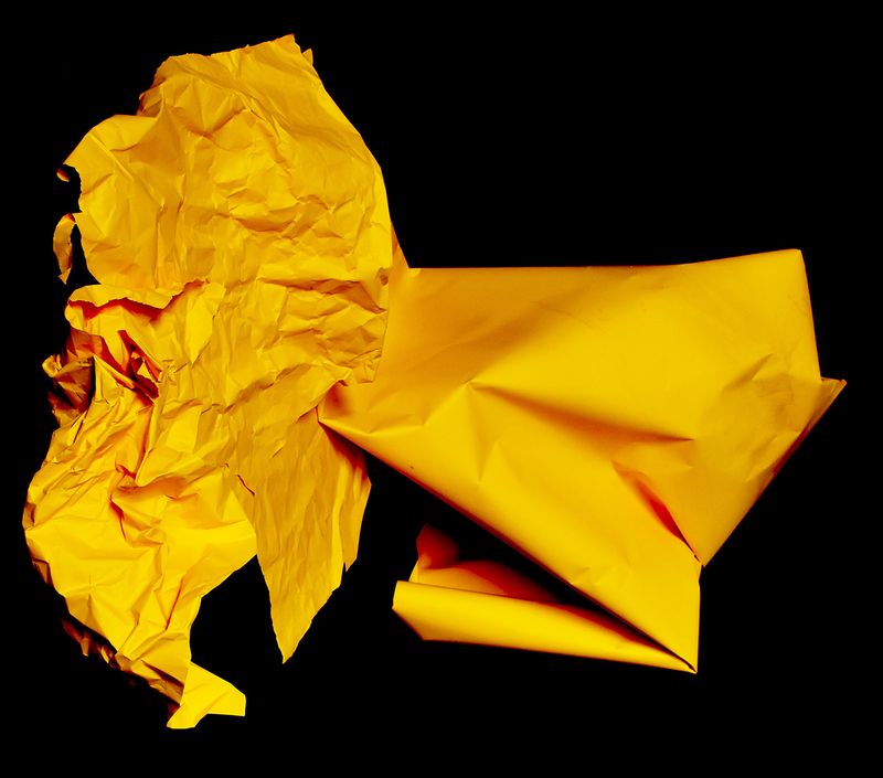 © Frederic Crist - Image from the Yellow and Red Paper Performances photography project
