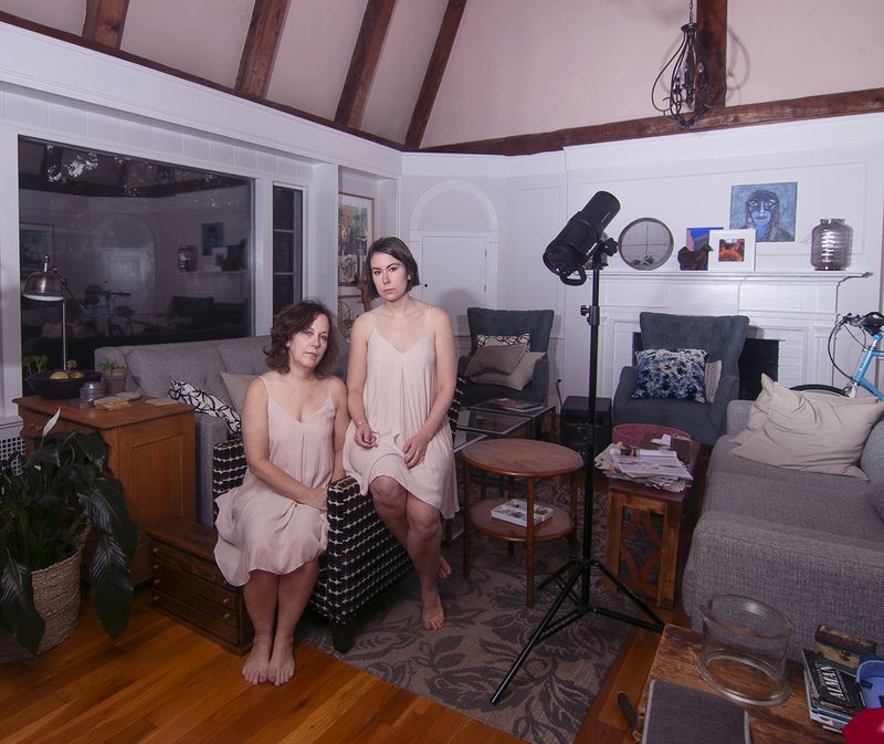 © Allison DeBritz - Image from the gravity locked her in rotation photography project