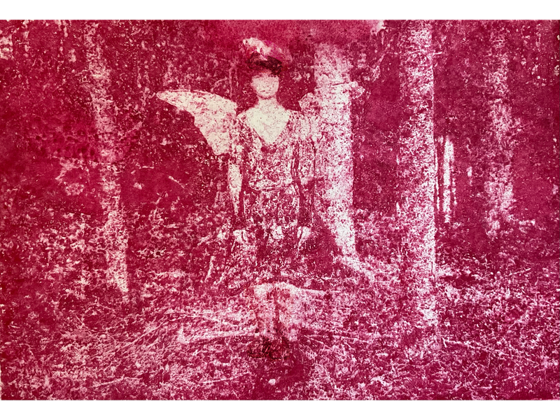 © Caroline Alena Bergwinkl - Lilith in the red forest