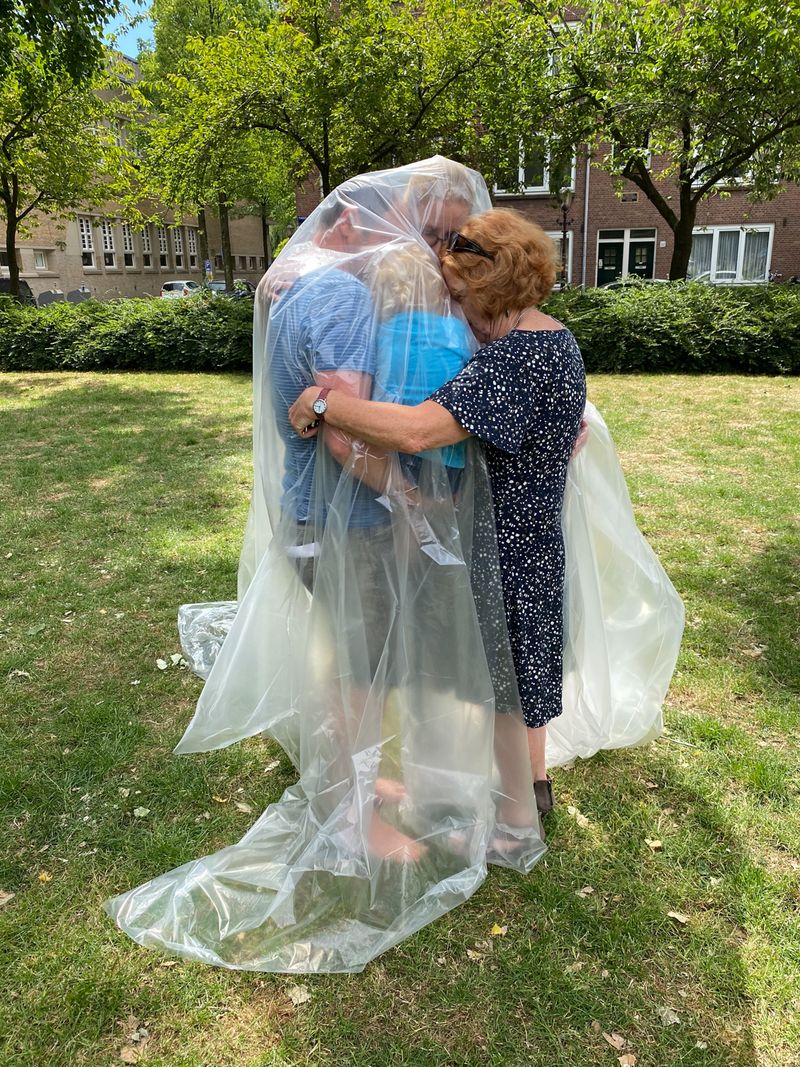© Caspar Claasen - Image from the Grandma's hug photography project