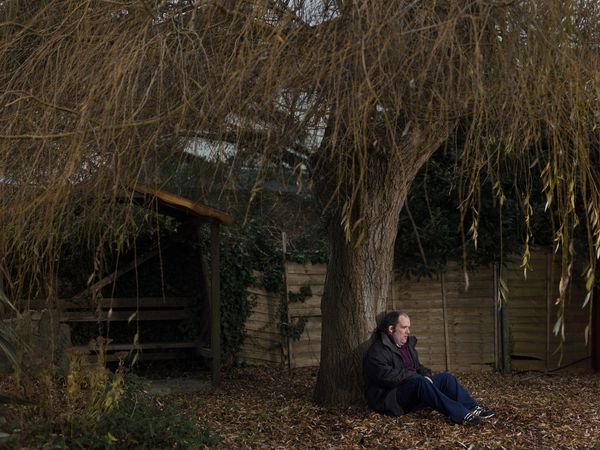 © Polly Braden - Harry at his hostel in Bristol, 2016. 'They can be targeted and coerced into doing criminal acts' Pip Hodge.