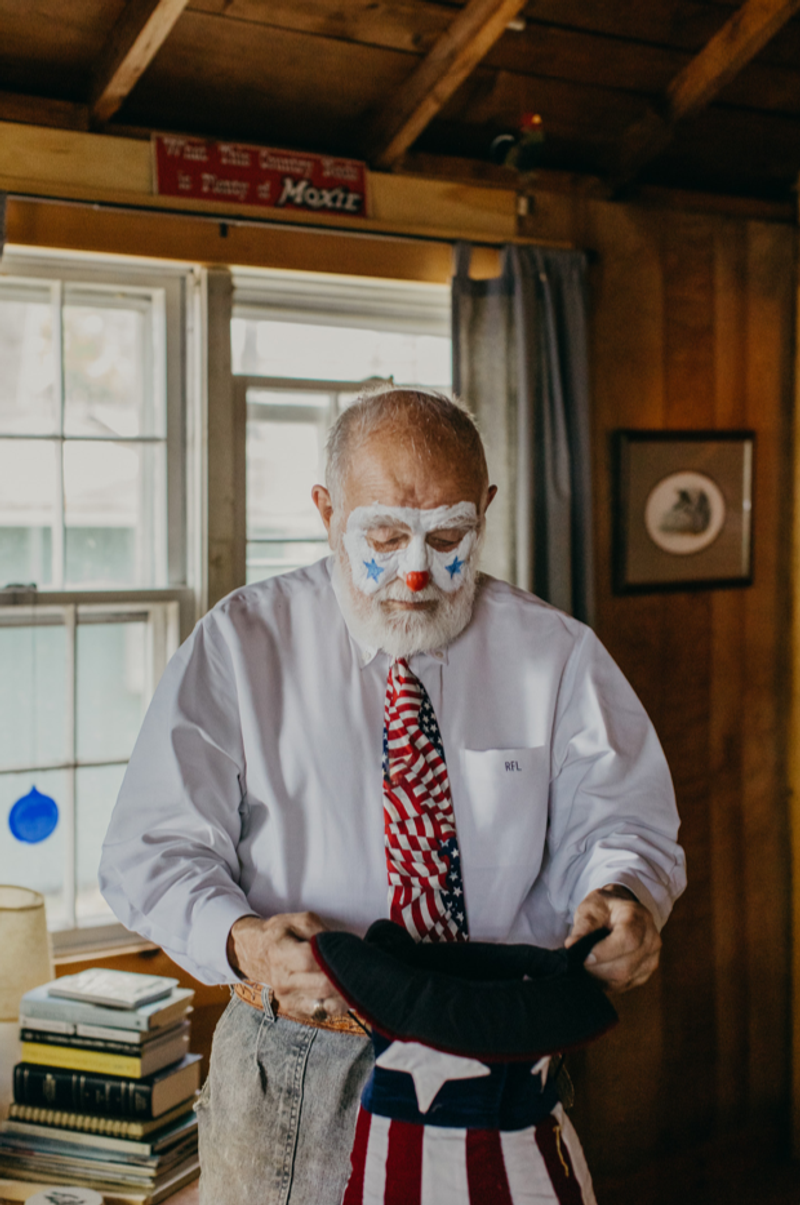 © Hannah Latham - Gramp as Uncle Sam