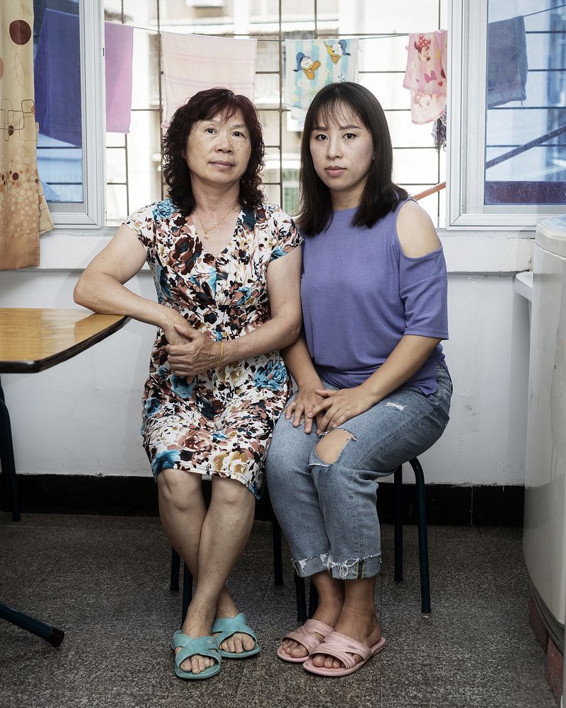 © Tara Fallaux - Mother and daughter in law living in the same house.