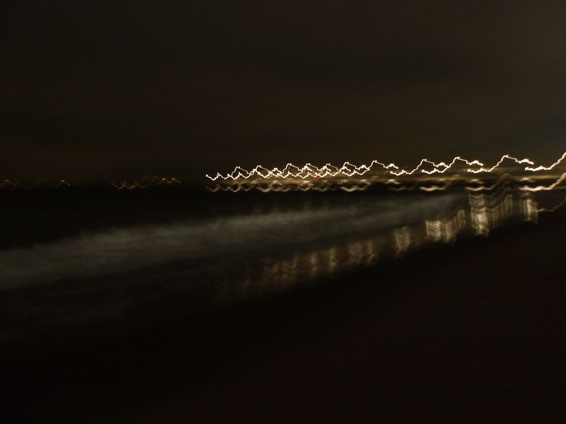 © Chantal Heijnen - View of the desolated shore at Coney Island. Photo taken by Aseed.