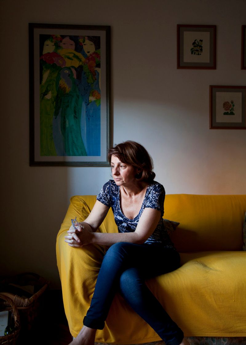 © Martino Lombezzi - Napoli, July 2014. Cinzia D'Esposito, survivor.