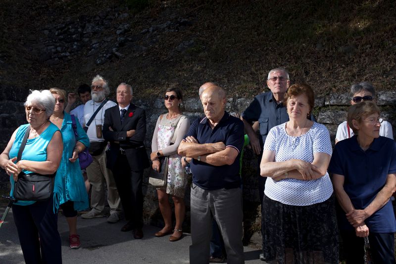 © Martino Lombezzi - San Benedetto Val di Sambro (Bologna) August 2nd 2016. Local people commemorate the massacre.