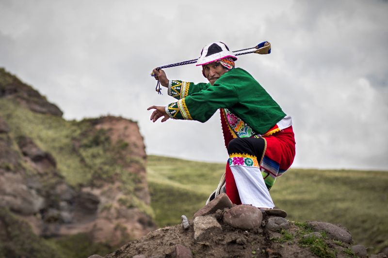 © Gianni Bulacio - Image from the Chiaraje a blood ritual photography project