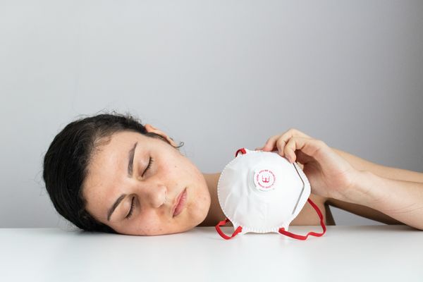 © Amanda Magnani - Image from the Self-portraits in Quarantine photography project