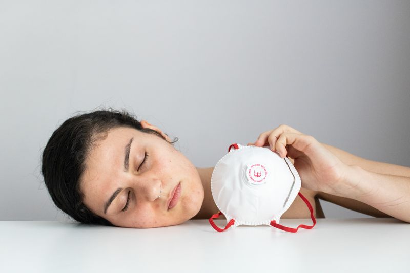 © Amanda Magnani - Image from the Self-portraits in Quarantine photography project