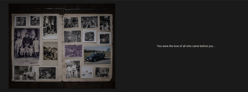 © Amanda Magnani - Image from the YOU WERE LOVE(D) BEFORE YOU WERE HERE photography project