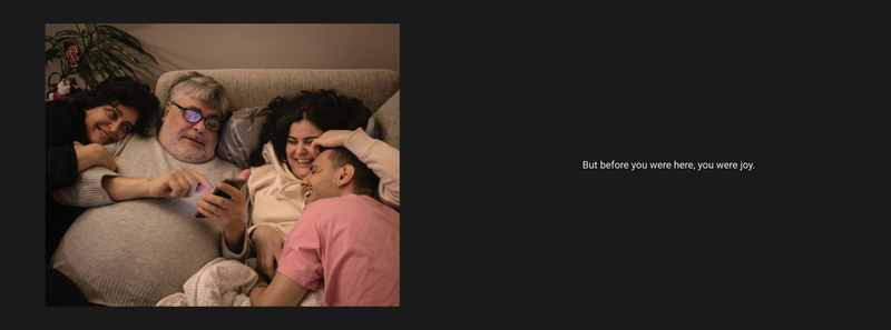 © Amanda Magnani - Image from the YOU WERE LOVE(D) BEFORE YOU WERE HERE photography project